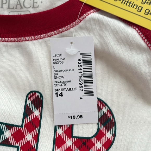 Children’s Place Christmas 2020 PJs NWT - Picture 4 of 4